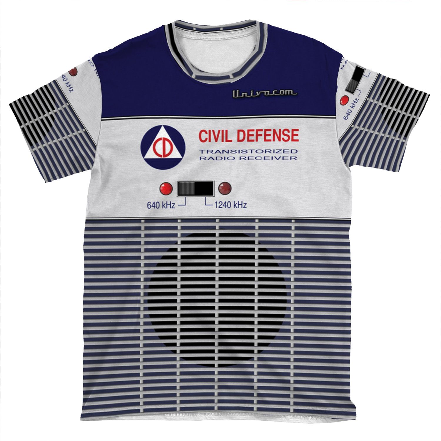 Civil Defense Radio AOP T-shirt Tee