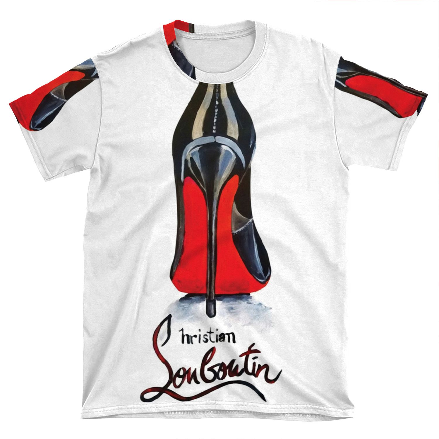 T-shirt Christian Louboutin White size L International in