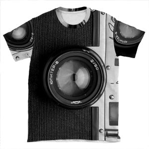 Classic Vintage Camera | Retro Photographer Nostalgia AOP T-shirt Tee
