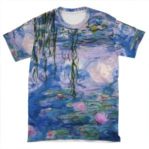 Claude Monet - Water Lilies AOP T-shirt Tee