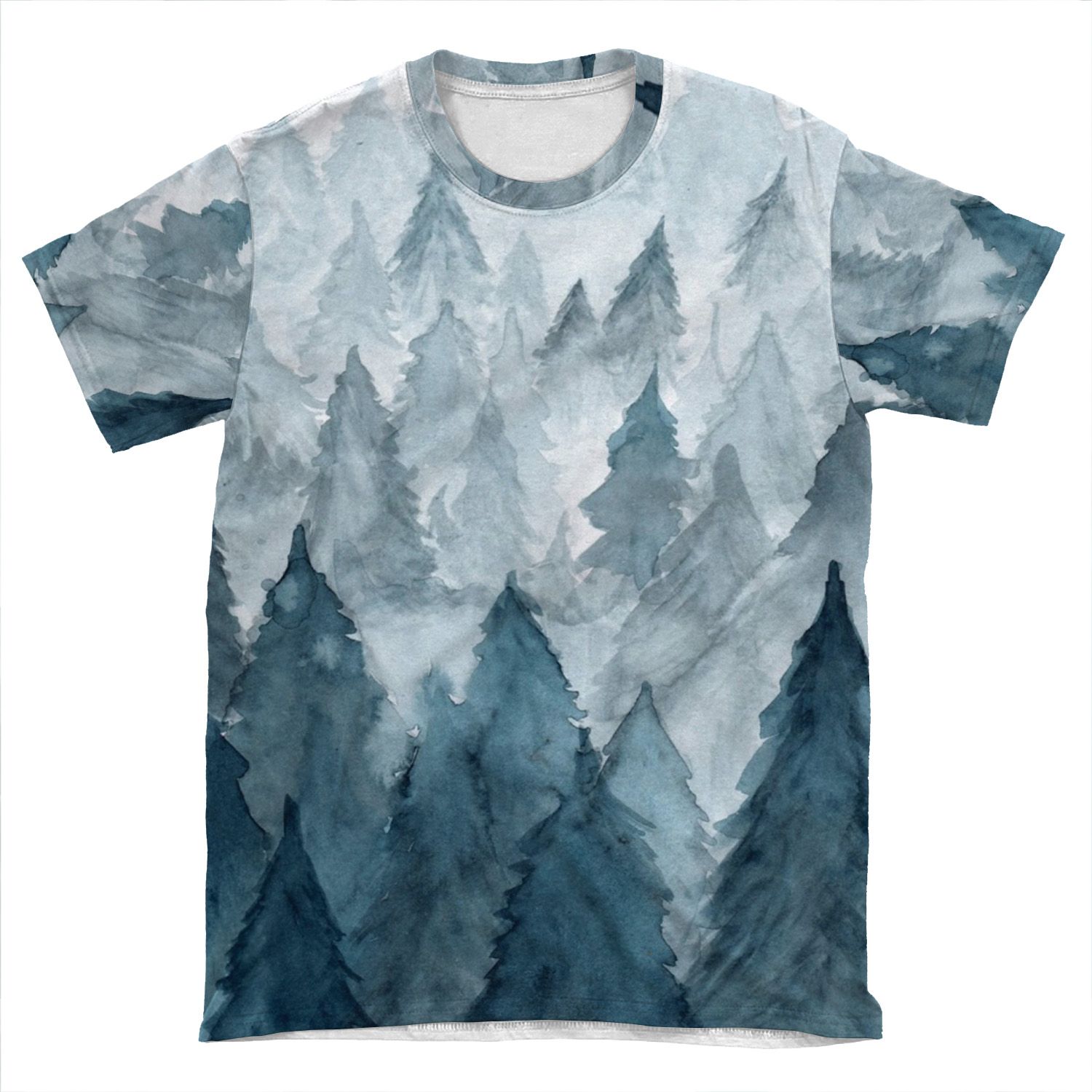 Clear Winter AOP T-shirt Tee