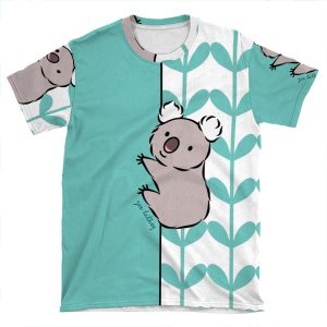 Clinging Koala AOP T-shirt Tee