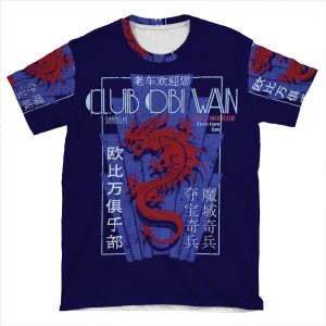 Club Obi-Wan AOP T-shirt Tee