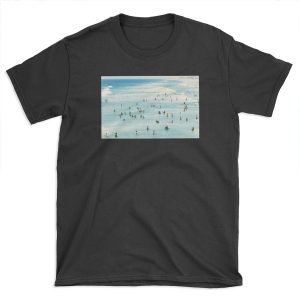 Coastal, Beach art, Blue Water, Sea, Ocean T-shirt Tee