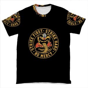 Cobra Kai 2 - (Dark T-Shirt Only) AOP T-shirt Tee