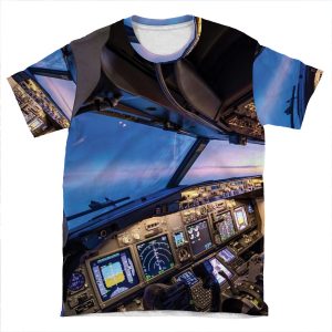 Cockpit Overview AOP T-shirt Tee