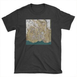 COD WARZONE MAP T-shirt Tee