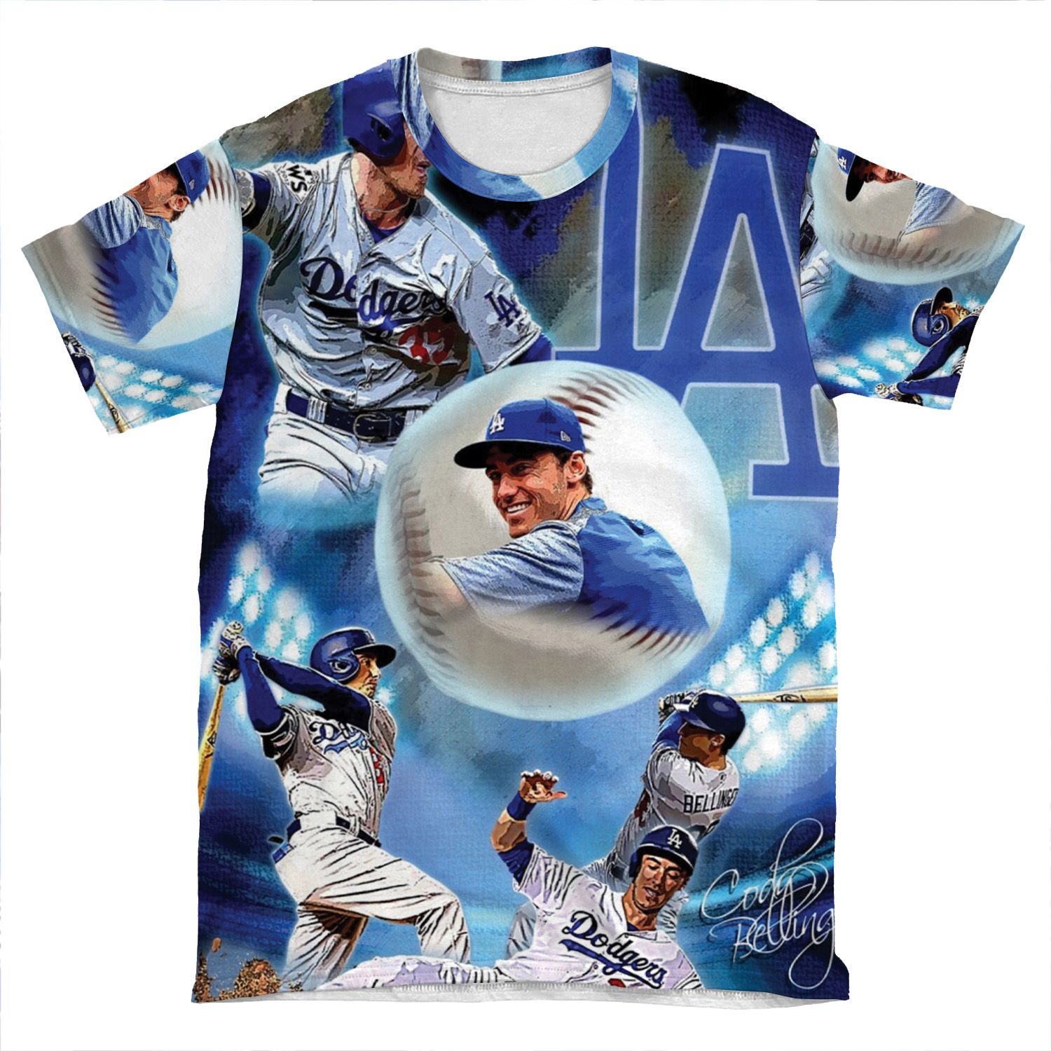 Cody Bellinger Poster AOP T-shirt Tee