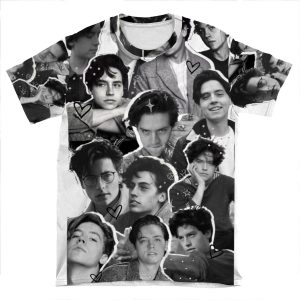 Cole Sprouse Collage AOP T-shirt Tee
