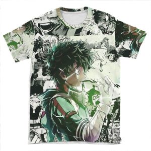 Collage Pattern AOP T-shirt Tee