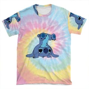 Colorfull Stitch 2 AOP T-shirt Tee