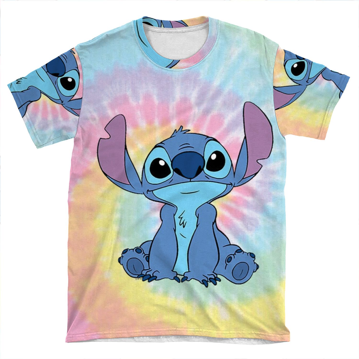 Colorfull Stitch AOP T-shirt Tee