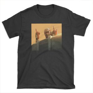 Colossal Titan Attack on Titans (SnK) Funny Design T-shirt Tee