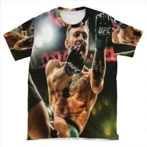 Conor Mcgregor Notorious AOP T-shirt Tee