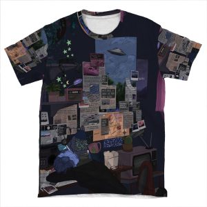 Conspiracy Theorist AOP T-shirt Tee