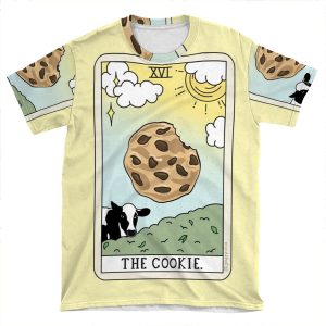 Cookie Reading AOP T-shirt Tee