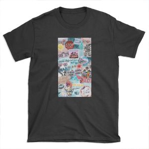 Cool collage T-shirt Tee