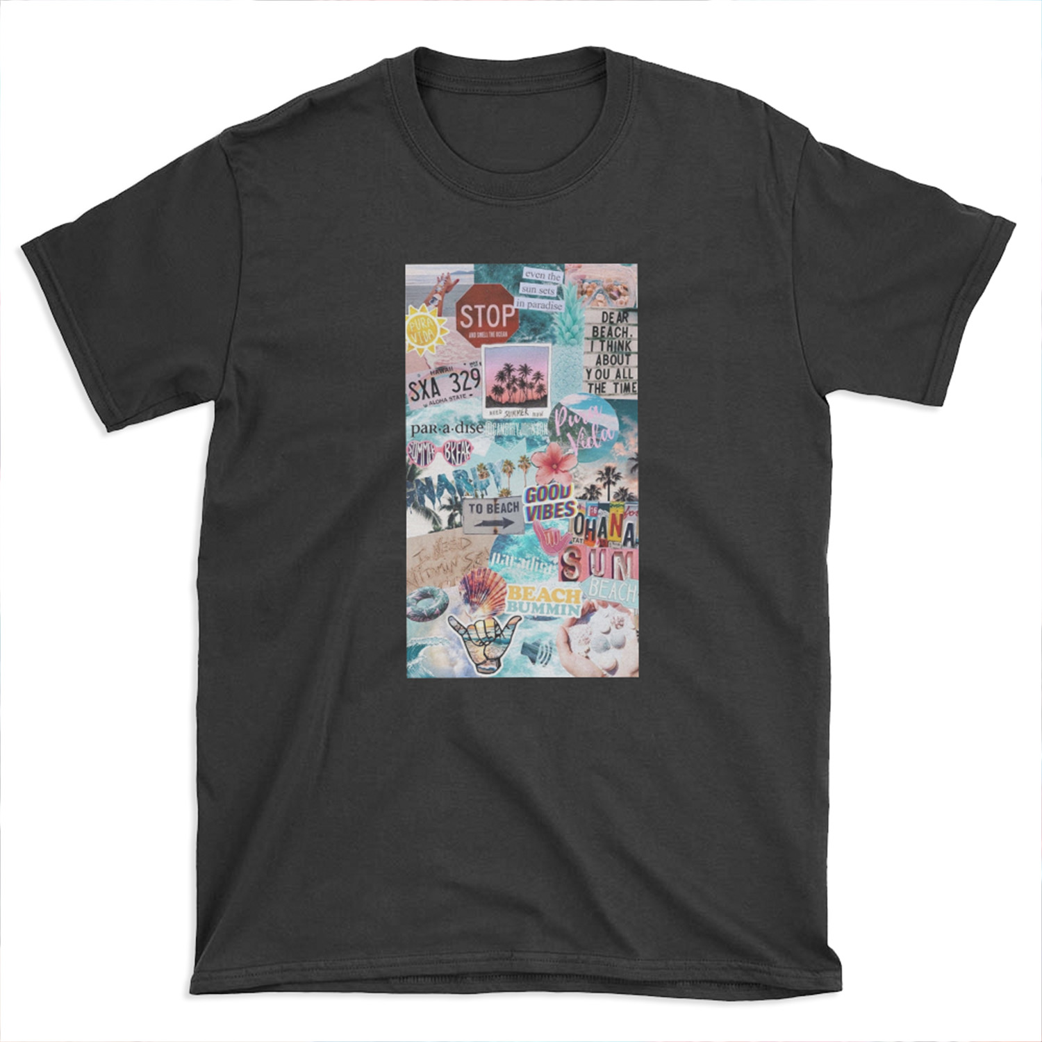 Cool collage T-shirt Tee
