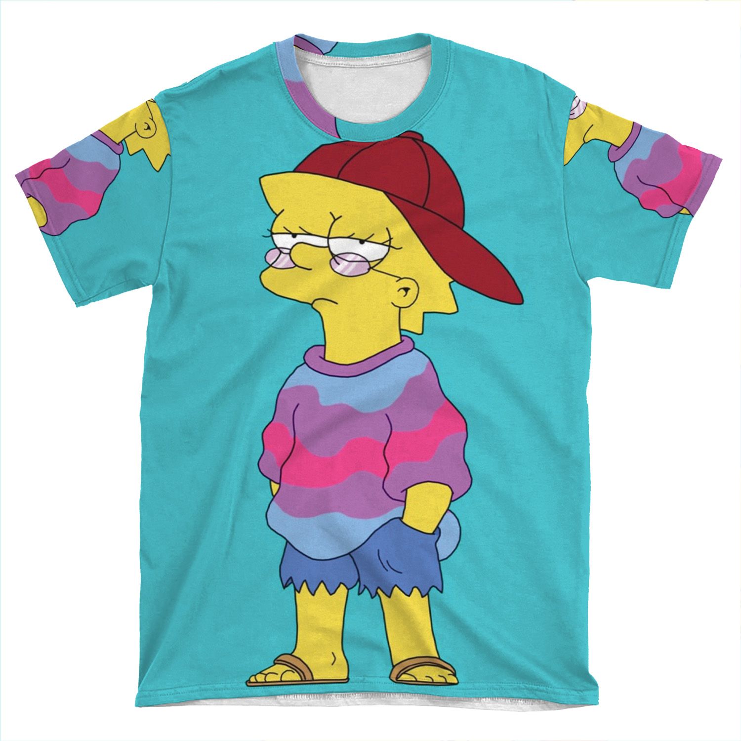 Cool Lisa AOP T-shirt Tee