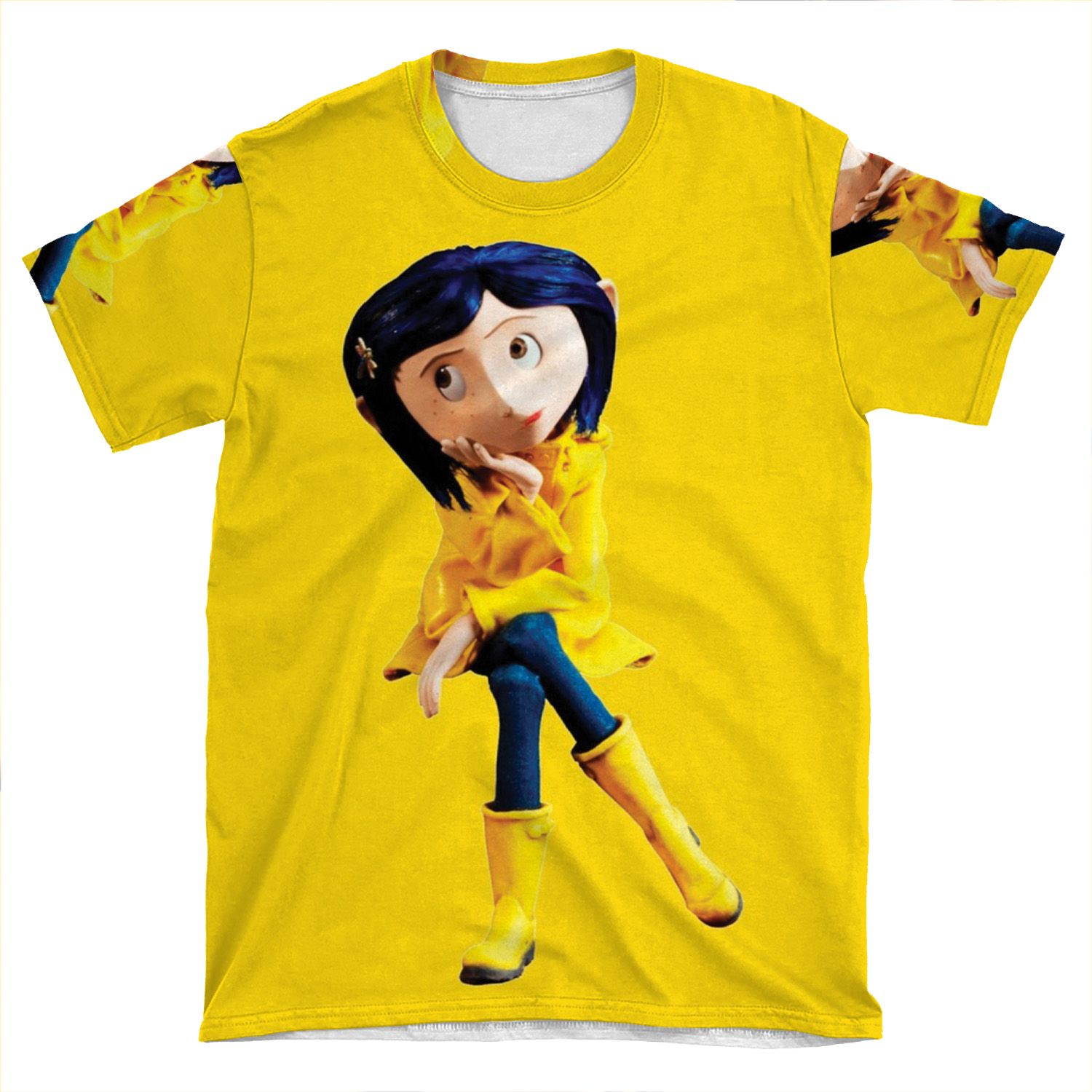 Coraline Not Caroline AOP T-shirt Tee