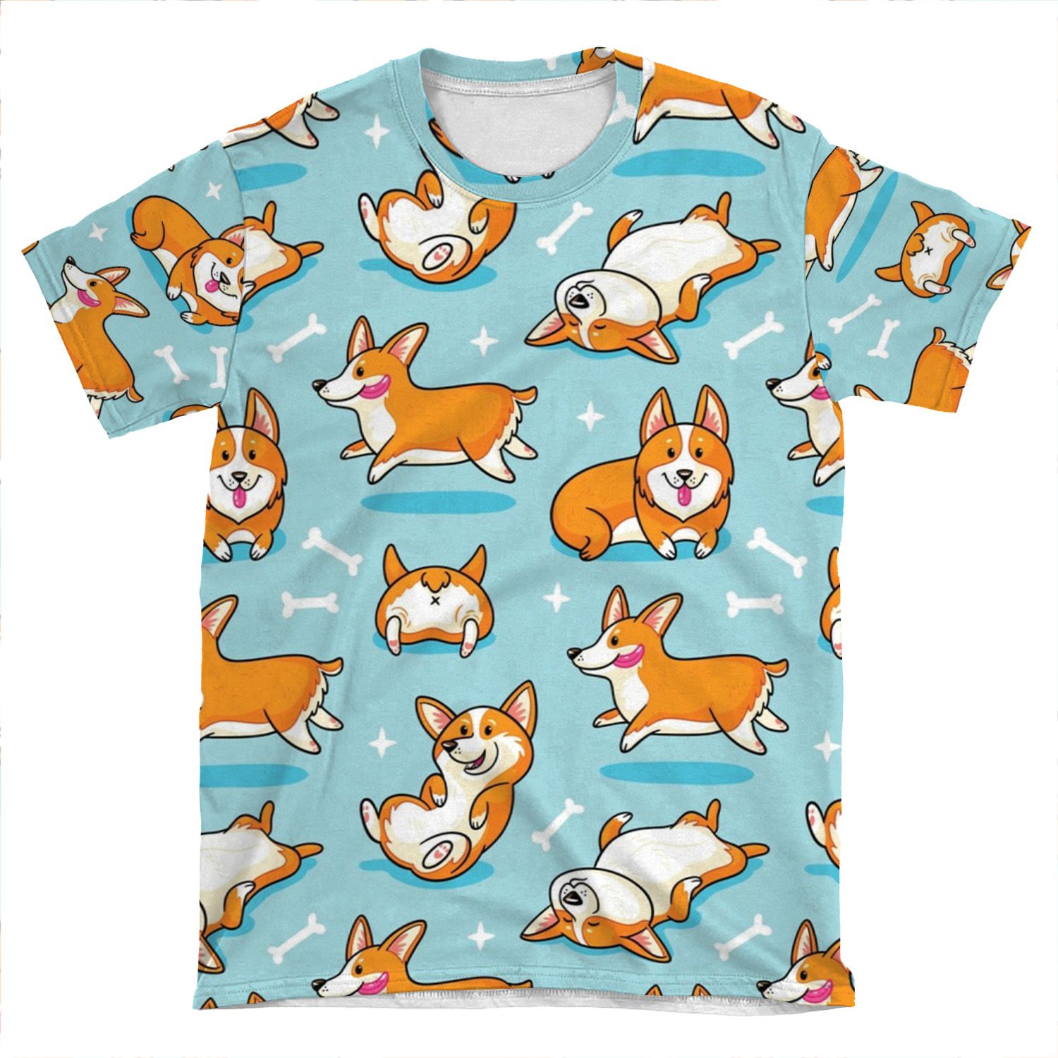 Corgi AOP T-shirt Tee