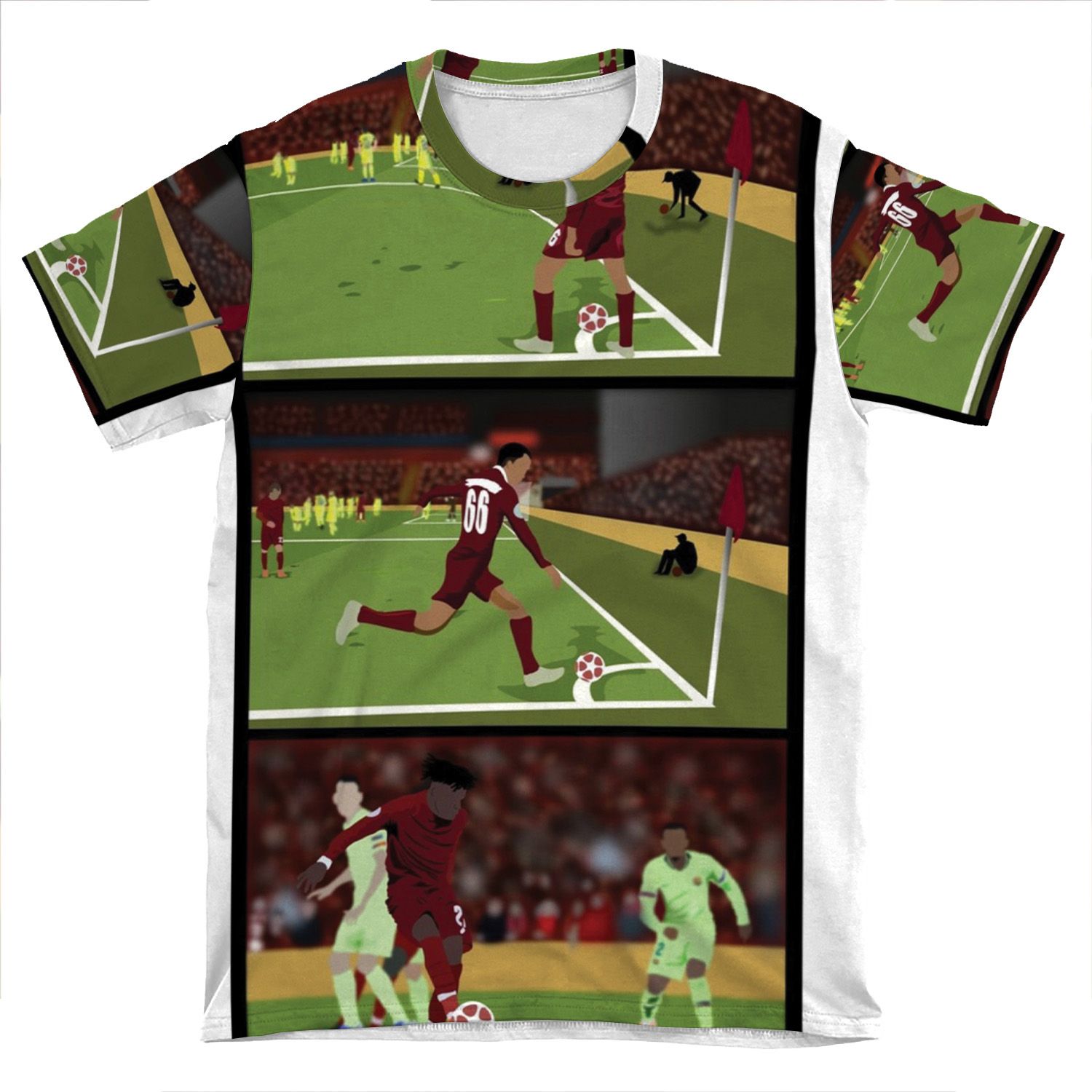 Corner Taken Quickly, Origi! AOP T-shirt Tee