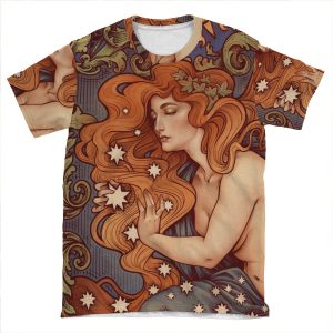 Cosmic Lover - Color Version AOP T-shirt Tee