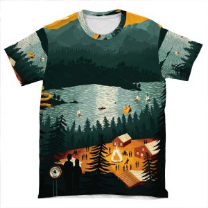 Cottage Country AOP T-shirt Tee