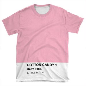 Cotton Candy Color Guide AOP T-shirt Tee