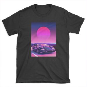 Countach 80s retrowave T-shirt Tee