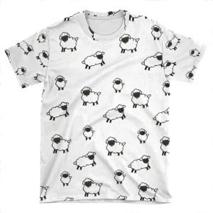 Counting Sheep AOP T-shirt Tee
