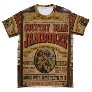 Country Bear Jamboree AOP T-shirt Tee