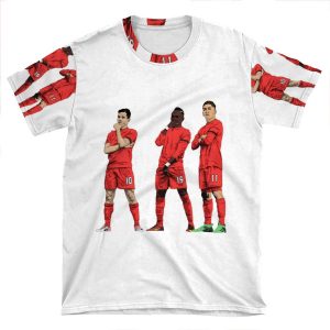 Coutinho, Man, Firmino AOP T-shirt Tee