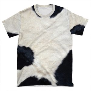 Cow Fur AOP T-shirt Tee