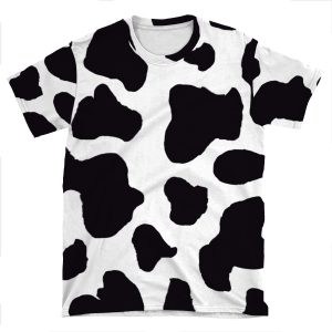 Cow Print 3 AOP T-shirt Tee