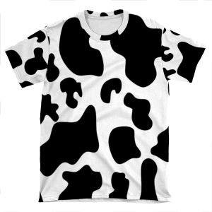 Cow Print 4 AOP T-shirt Tee