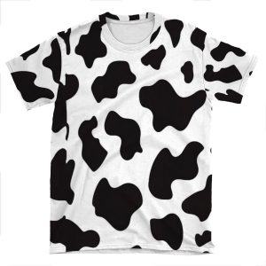 Cow Print Pattern Iphone/Samsung Case AOP T-shirt Tee