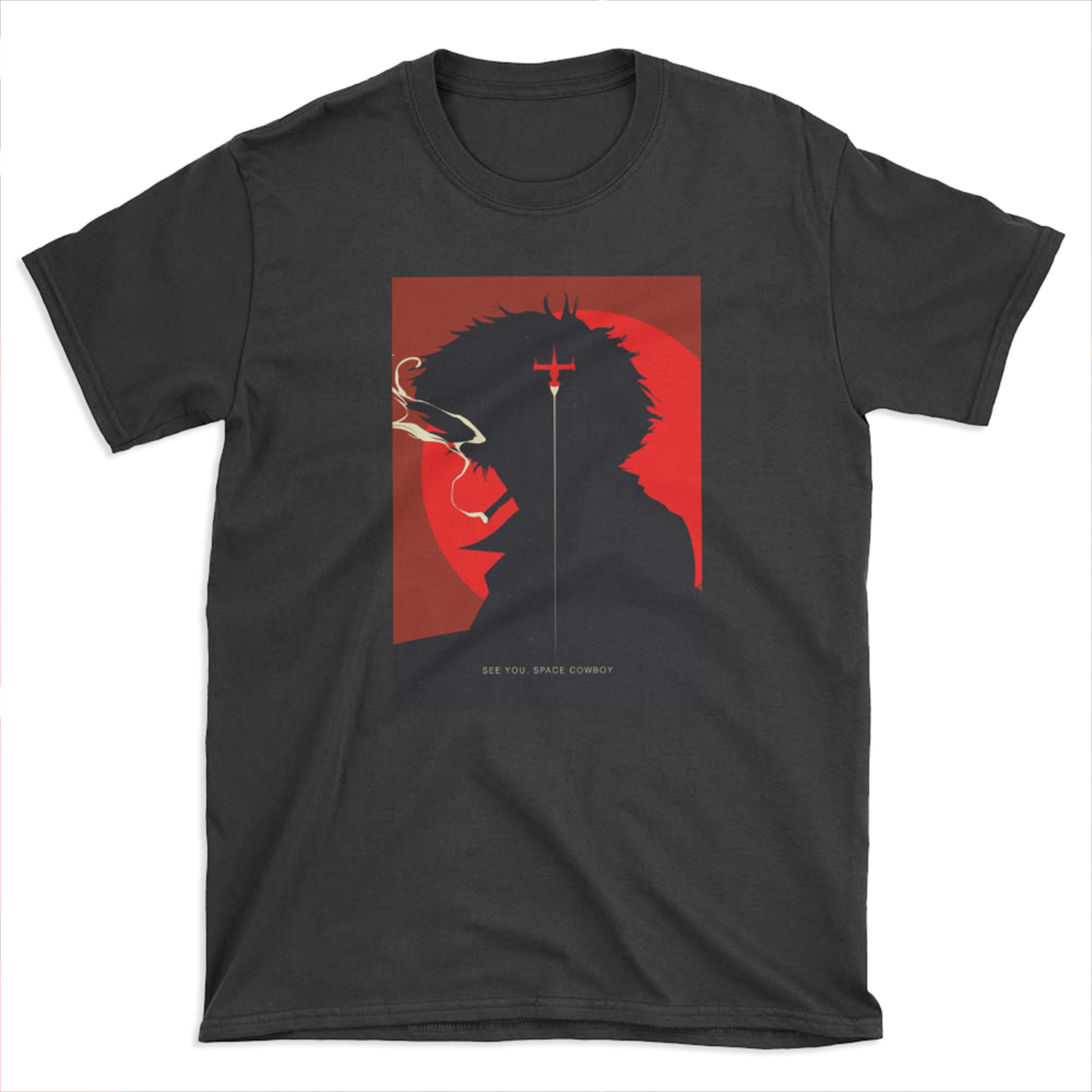 Cowboy Bebop Spike Silhouette T-shirt Tee