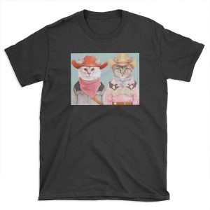 Cowboy Cats T-shirt Tee
