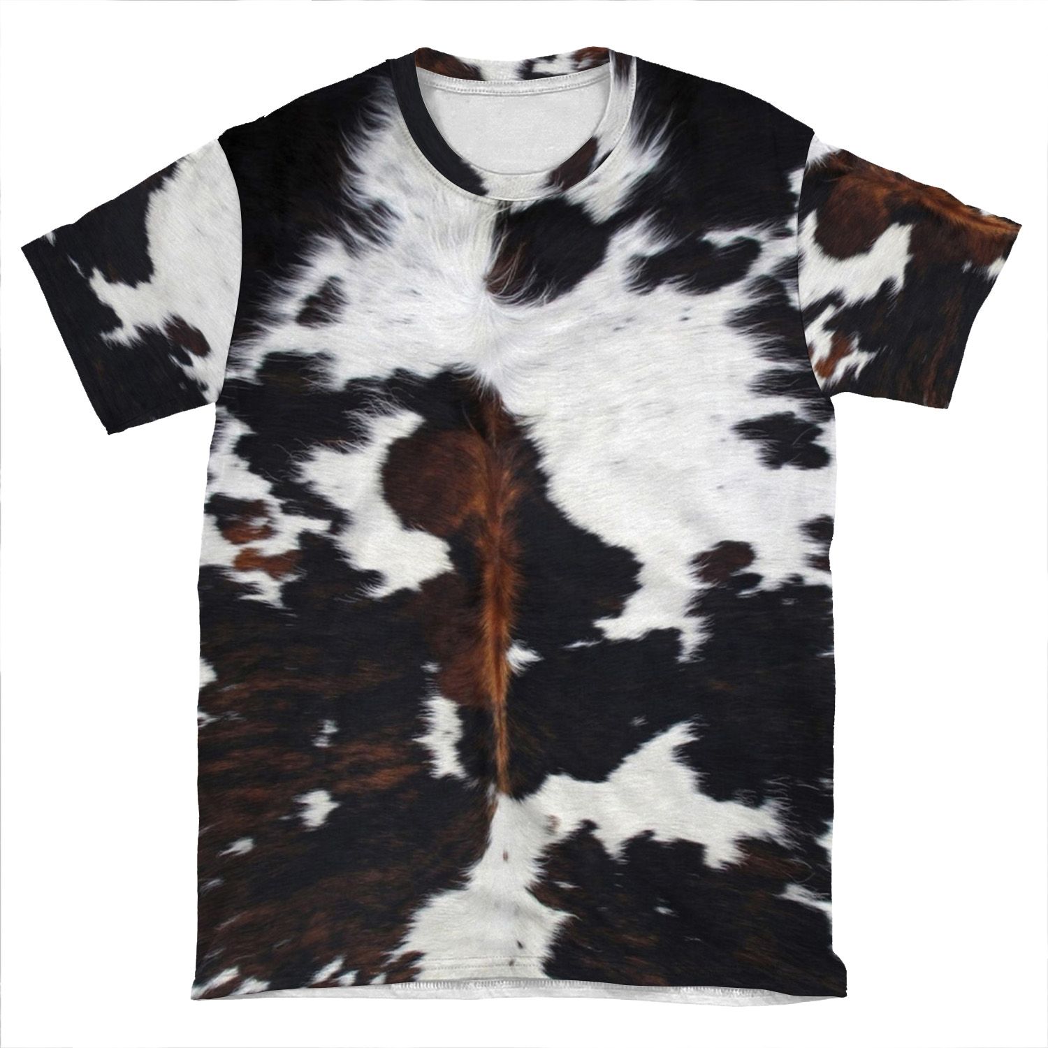 Cowhide AOP T-shirt Tee