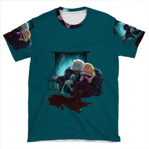 Cozy Winter Night AOP T-shirt Tee