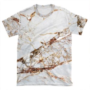 Cracked Marble AOP T-shirt Tee
