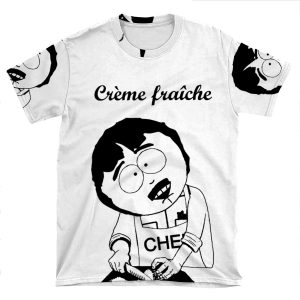 Creme Fraiche South Park AOP T-shirt Tee