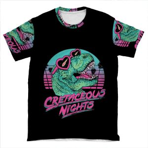Cretaceous Nights AOP T-shirt Tee