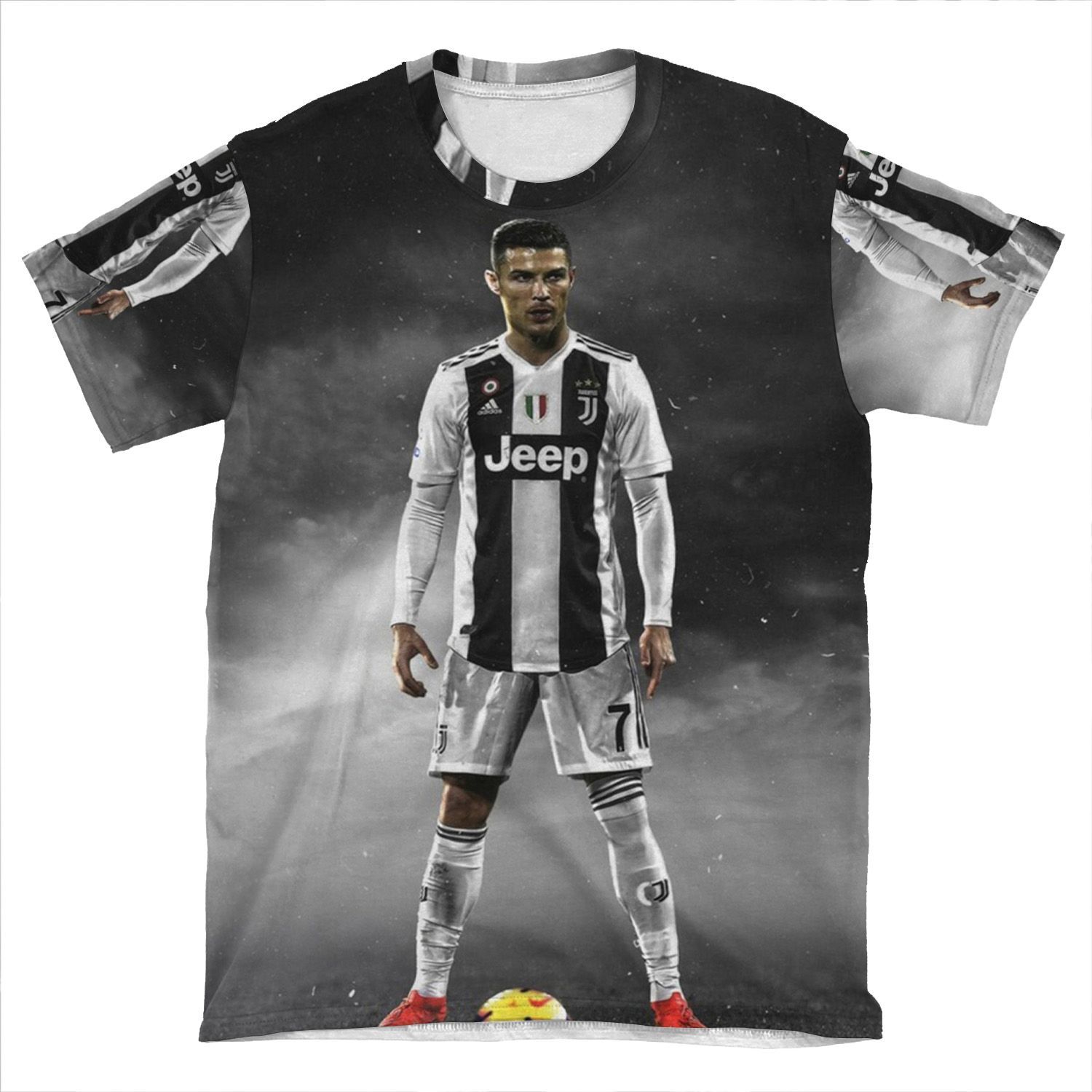 Cristiano Ronaldo 3 AOP T-shirt Tee