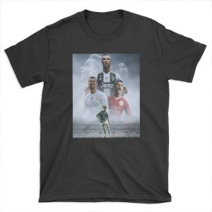 Cristiano Ronaldo at his current and former clubs (HD) T-shirt Tee