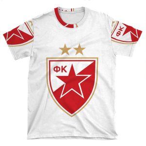 Crvena Zvezda AOP T-shirt Tee