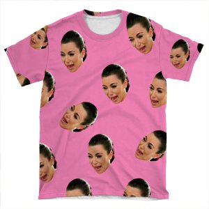 Crying Kim Kardashian 4 AOP T-shirt Tee