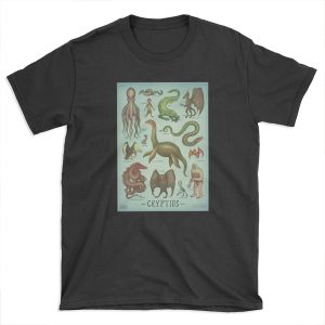Cryptids - Cryptozoology species T-shirt Tee