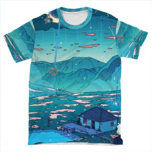 Crystal Shower AOP T-shirt Tee